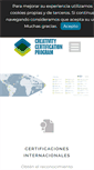 Mobile Screenshot of creativitycertification.com